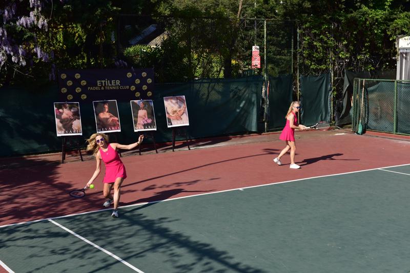 Kadınların Gücüne Tenis Sahasında Destek
