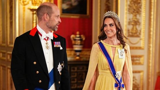 Kate Middleton'ın Devlet Ziyafeti Stili