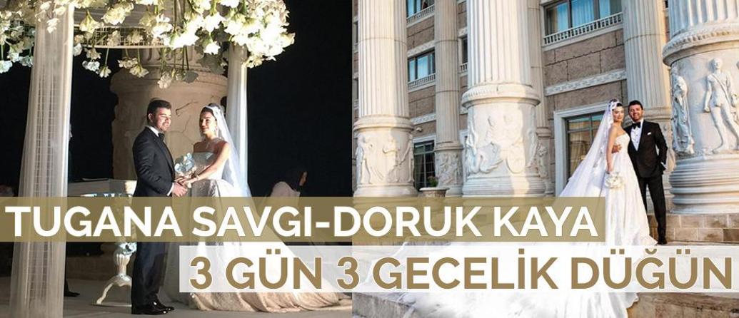 TUGANA SAVGI-DORUK KAYA 3 GÜN 3 GECELİK DÜĞÜN