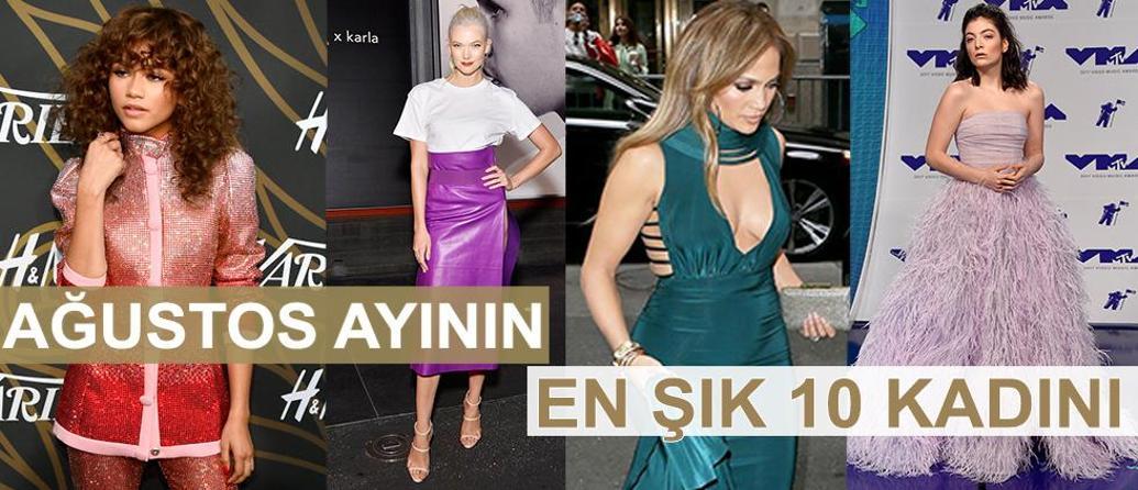 AĞUSTOS AYININ EN ŞIK 10 KADINI