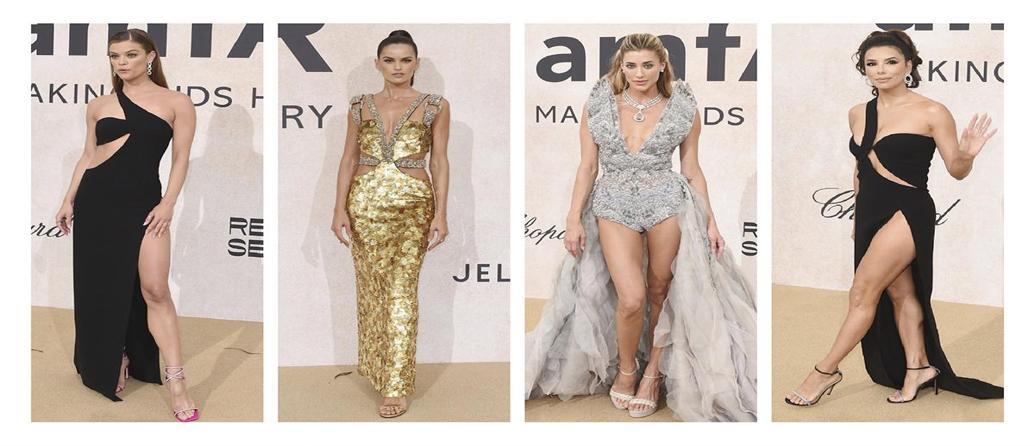 AmFAR Cannes Galası En İyi Kırmızı Halı Stilleri