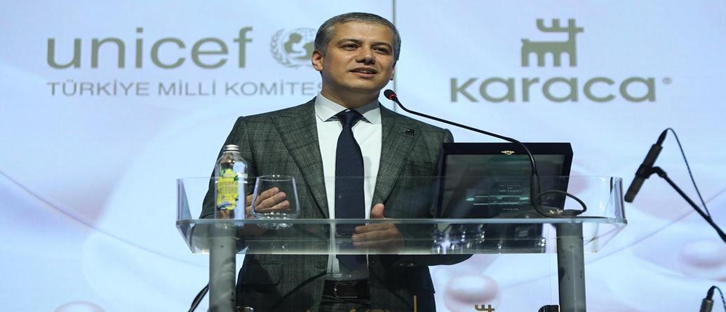 Karaca ve UNICEF'ten “Geleceğin İncileri İçin Elele” Daveti