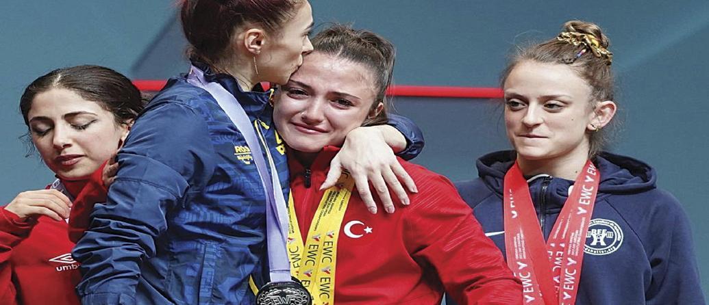 Cansu Bektaş Avrupa Gençler Rekoru Kırarak Şampiyon Oldu