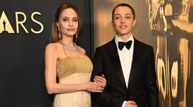 Angelina Jolie ve Oğlu Knox Jolie-Pitt 2024 Governors Ödülleri'nde Göz Kamaştırdı