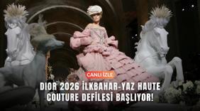 Canlı İzle: Dior Haute Couture 2026 İlkbahar-Yaz Defilesi