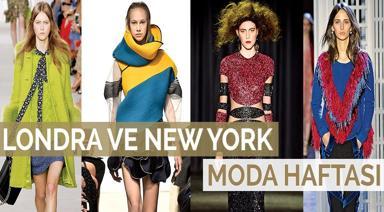 LONDRA VE NEW YORK MODA HAFTASI 