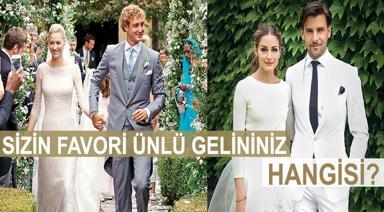 SİZİN FAVORİ ÜNLÜ GELİNİNİZ HANGİSİ? 