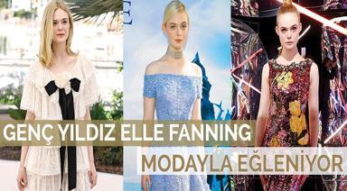 GENÇ YILDIZ ELLE FANNING MODAYLA EĞLENİYOR