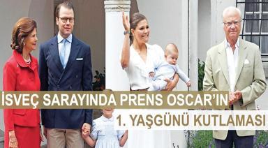 İSVEÇ SARAYINDA PRENS OSCAR’IN 1. YAŞGÜNÜ KUTLAMASI