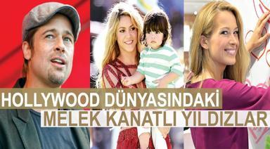 HOLLYWOOD DÜNYASINDA MELEK KANATLI YILDIZLAR