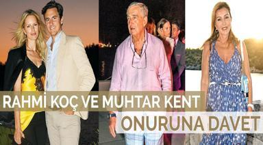 RAHMİ KOÇ VE MUHTAR KENT ONURUNA DAVET 