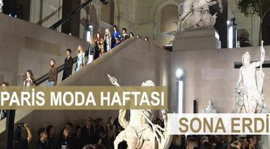 PARİS MODA HAFTASI SONA ERDİ