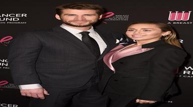 MILEY CYRUS VE LIAM HEMSWORTH KANSERLE MÜCADELEYE DESTEK VERDİ