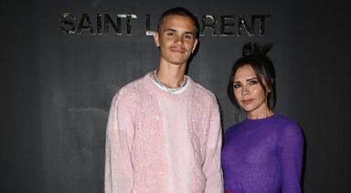 Victoria Beckham ve Romeo Beckham Birlikte Defileye Katıldı