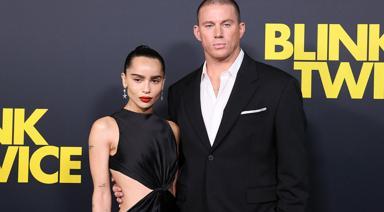 Channing Tatum ve Zoe Kravitz “Blink Twice” Prömiyerinde