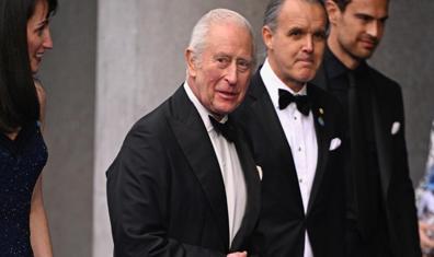 Kral Charles “Ocean” Belgeselinin Prömiyerinde