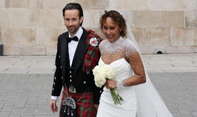 Spice Girls Yıldızı Mel B, Londra'da Evlendi