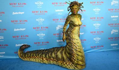 Cadılar Bayramı Kraliçesi Yine Şaşırttı: Heidi Klum'un Medusa Dönüşümü