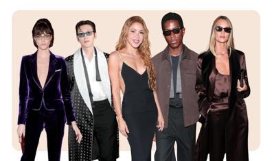 Tom Ford Defilesinde En İyi Ünlü Stilleri