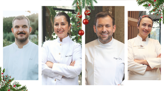 4 Şef 4 Reçete: Ödüllü Şeflerden ALEM'e Özel Yılbaşı Tarifleri