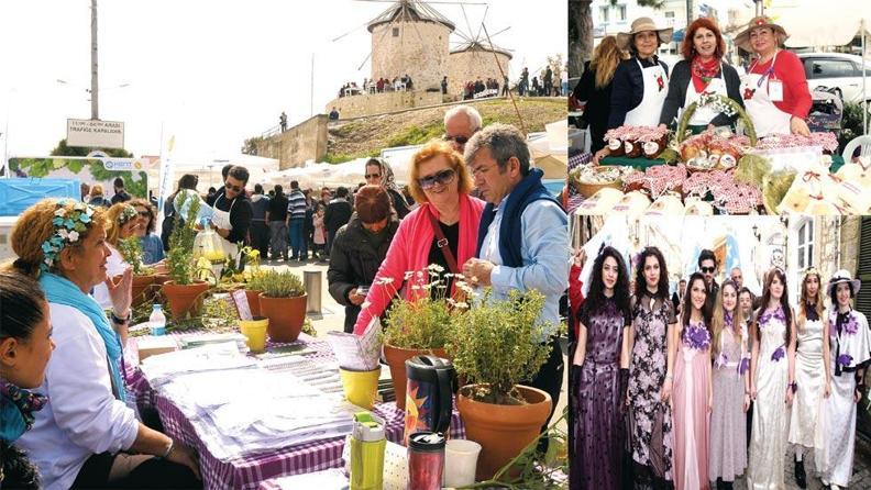 ALAÇATI OT FESTIVALI YOĞUN İLGİ GÖRDÜ