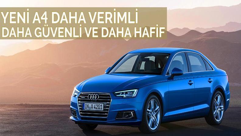 AUDİ’NİN ‘TÜM DÜNYADA EN ÇOK SATAN MODELİ’ A4, YENİ NESLİYLE YOLA ÇIKTI