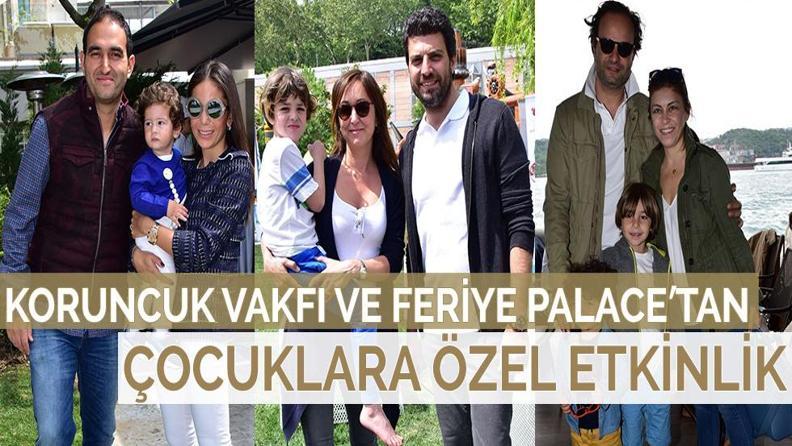 KORUNCUK VAKFI VE FERİYE PALACE’TAN ÇOCUKLARA ÖZEL ETKİNLİK