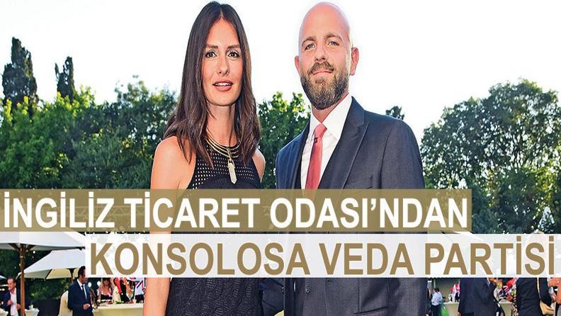 İNGİLİZ TİCARET ODASI’NDAN KONSOLOSA VEDA PARTİSİ