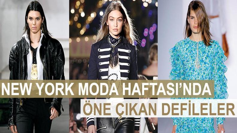 NEW YORK MODA HAFTASINDA ÖNE ÇIKAN DEFİLELER