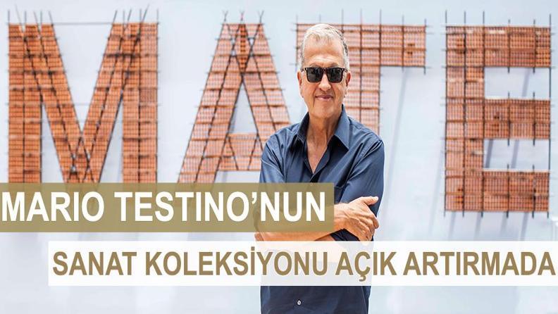 MARIO TESTINO'NUN SANAT KOLEKSİYONU AÇIK ARTIRMAYA ÇIKIYOR