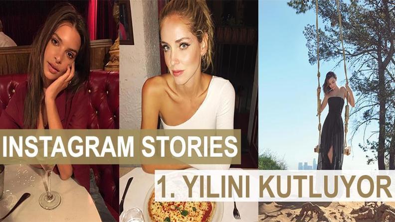 INSTAGRAM STORIES 1. YILINI KUTLUYOR