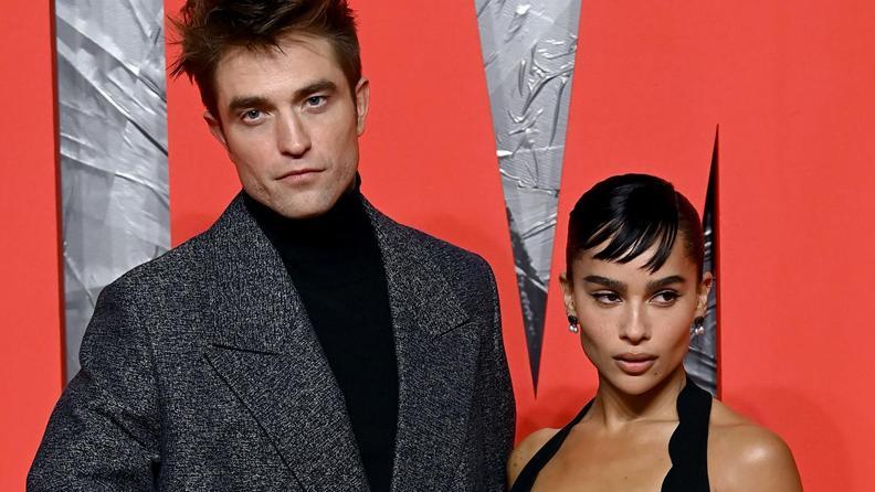 Zoe Kravitz ve Robert Pattinson “The Batman” Prömiyerinde