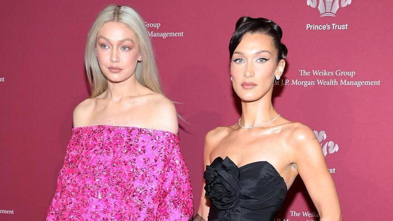 Gigi Hadid ve Bella Hadid Prince's Trust Gala'ya Birlikte Katıldı